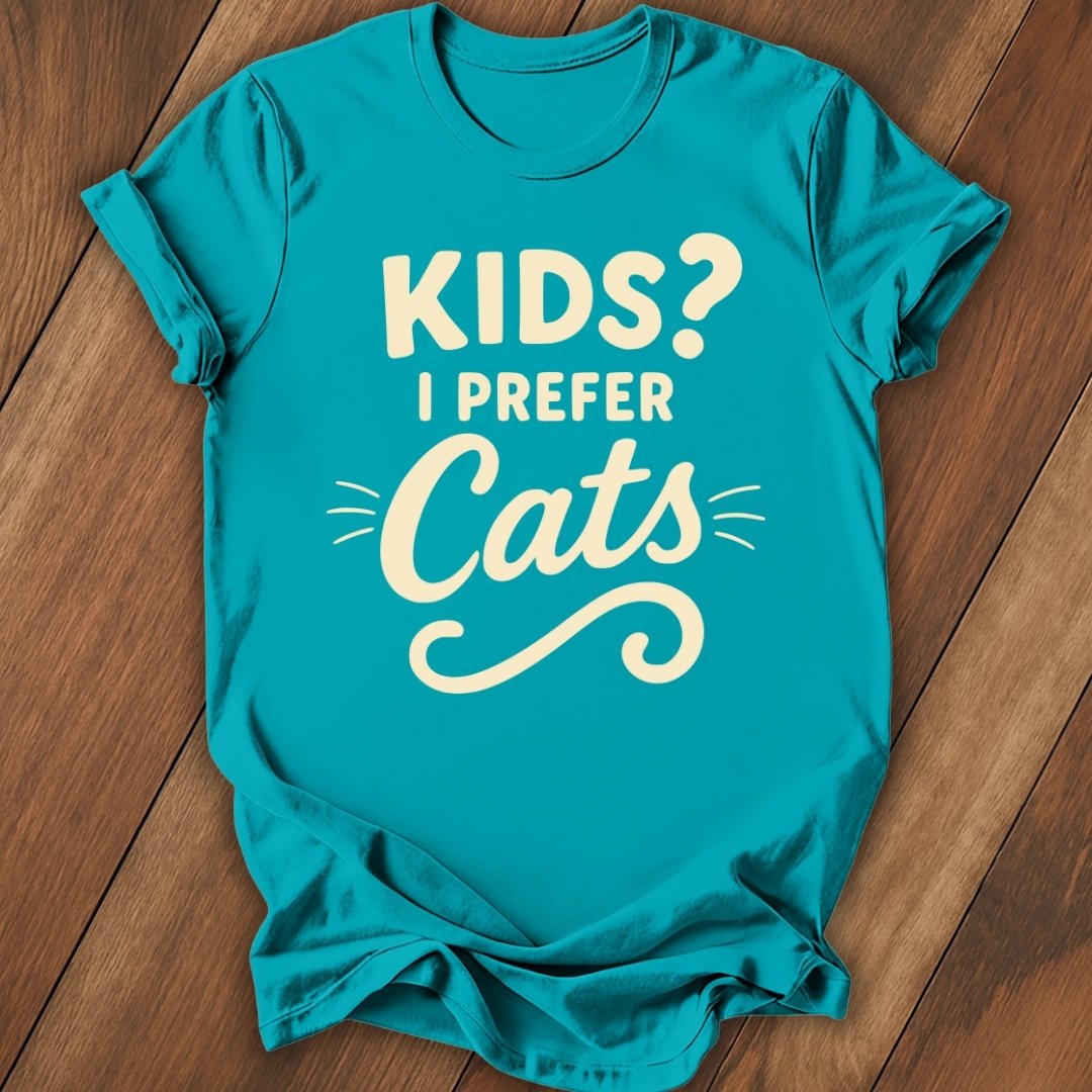 Kids? I Prefer Cats T-Shirt