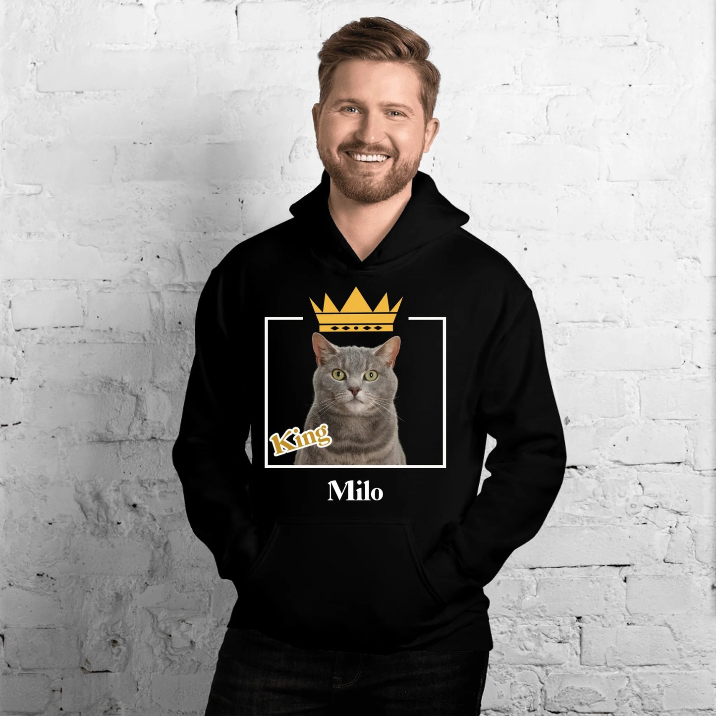 King Personalized Unisex Hoodie