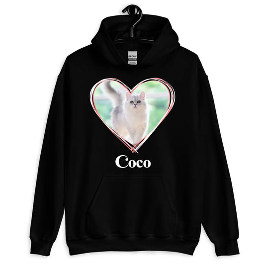 Heart Personalized Unisex Hoodie