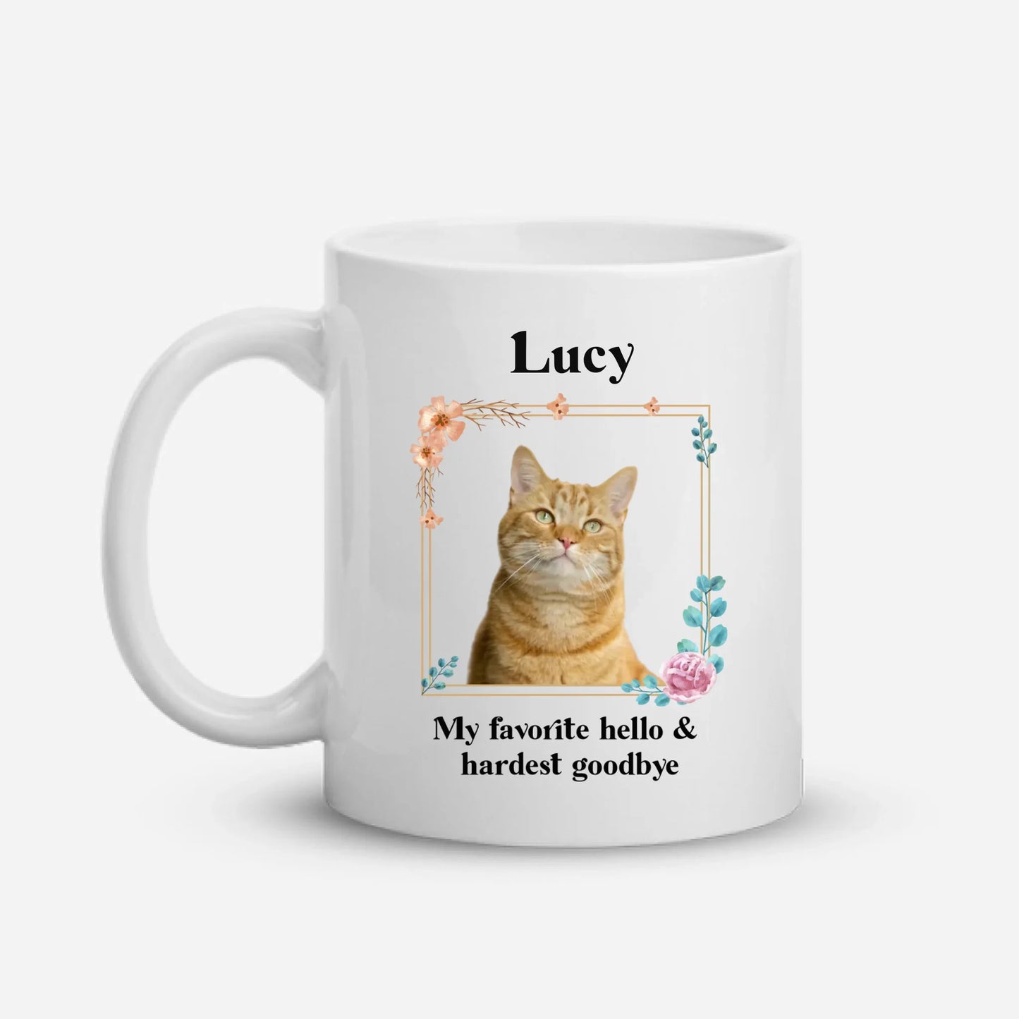 Hardest Goodbye Personalized Mug