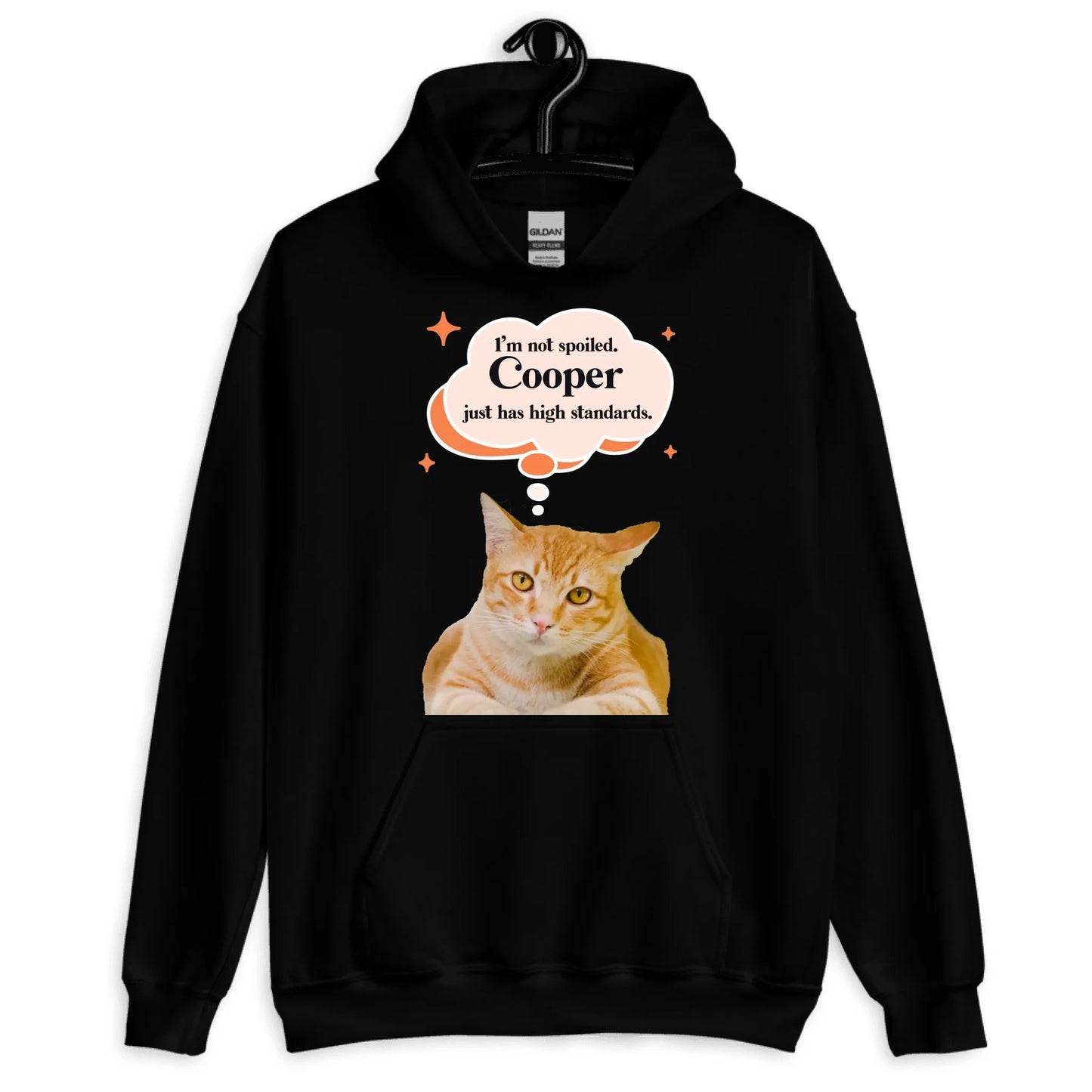 Not Spoiled, Just Pampered Personalized Unisex Hoodie