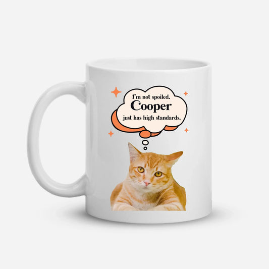 Not Spoiled, Just Pampered Personalized Mug